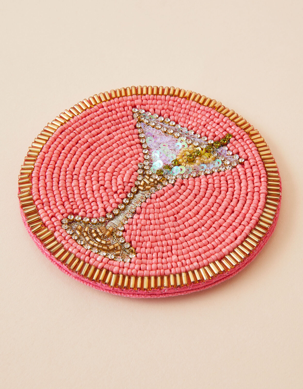 Beaded drink coasters discount