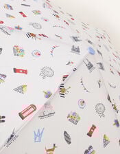 London Print Umbrella, , large