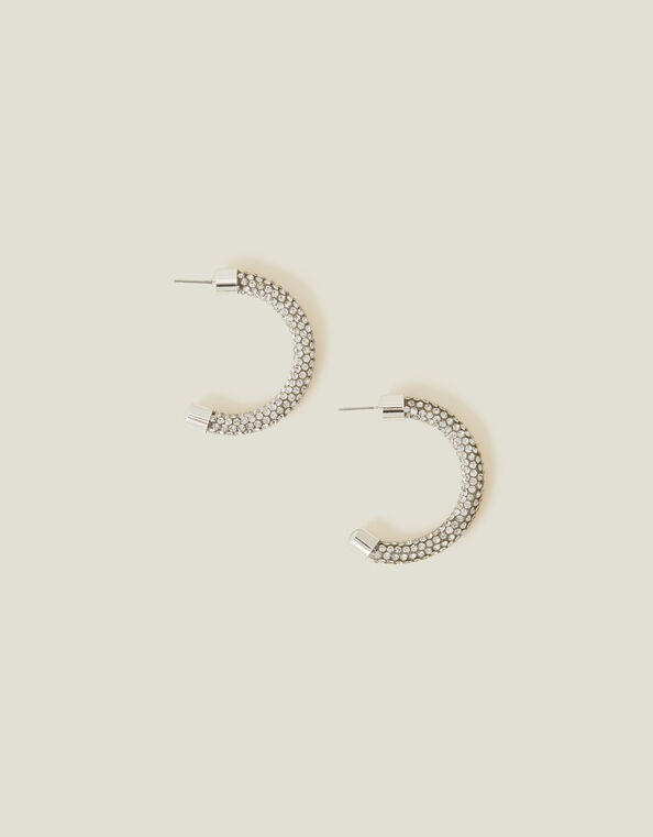 Embellished Tube Hoops, , large