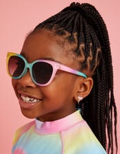 Girls Ombre Cat Eye Sunglasses, Multi (PASTEL MULTI), large