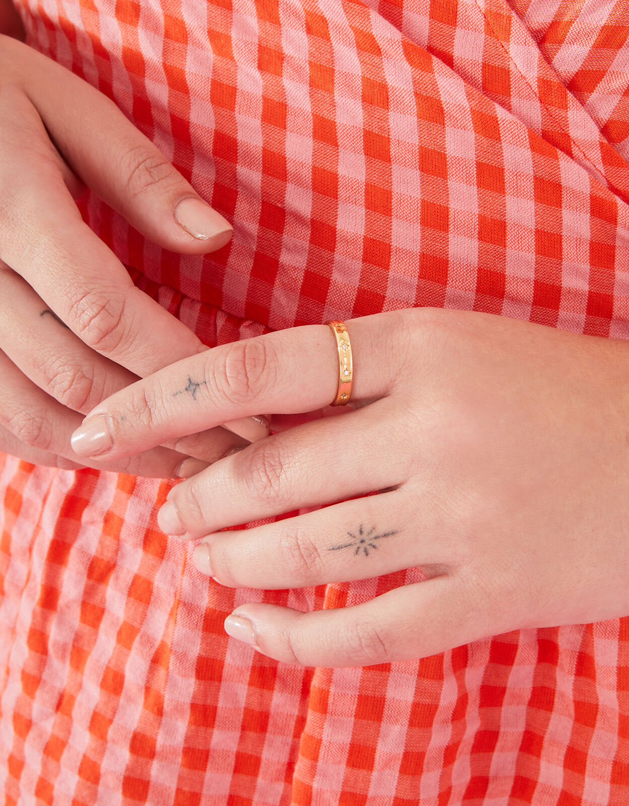 Accessorize gold plated rings on sale