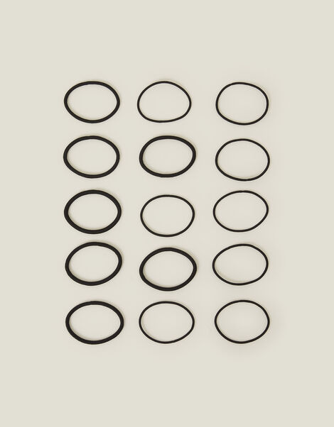 15-Pack Mix Plain Hair Bands, , large