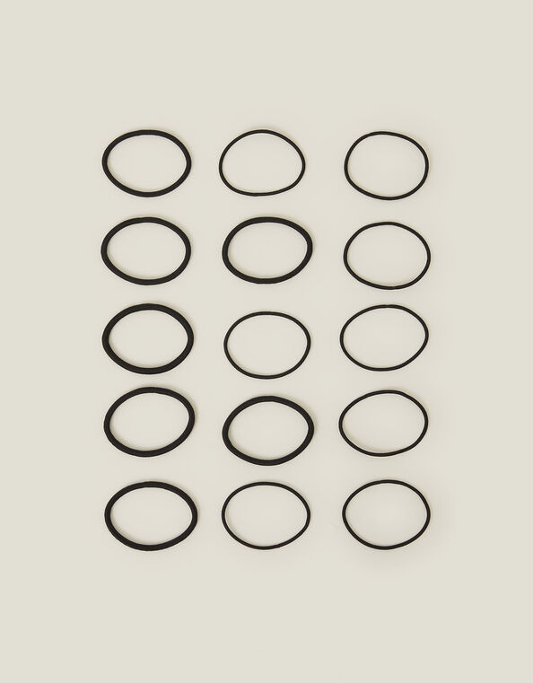 15-Pack Mix Plain Hair Bands, , large