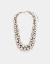 Layered Orb Necklace, , large