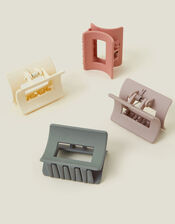 Rectangle Claw Clips 4 Pack, , large