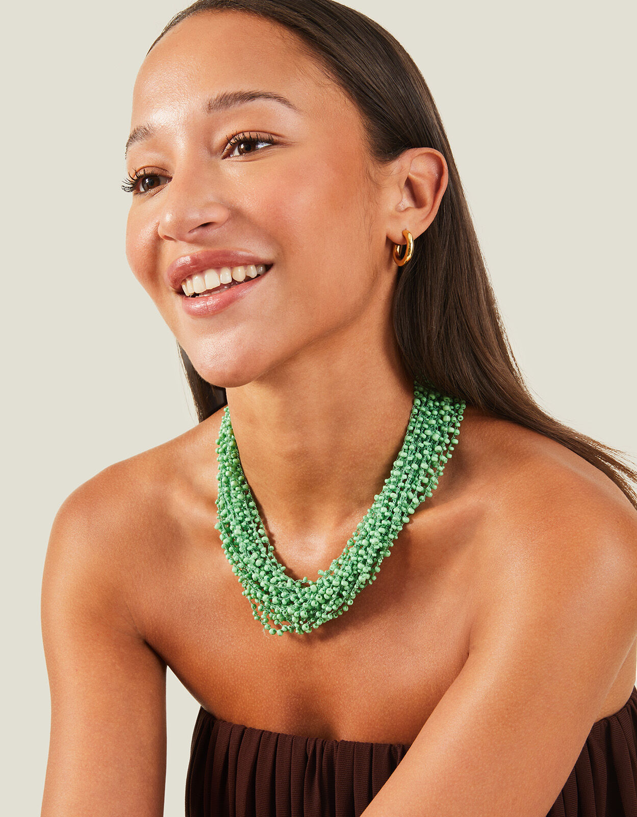 Chunky Beaded Necklace