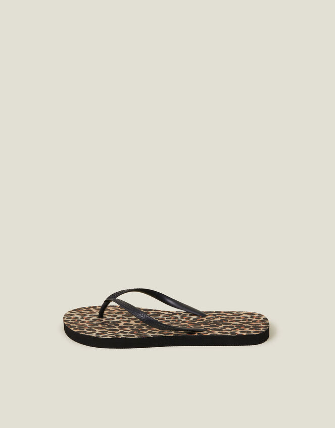 flip flops leopard