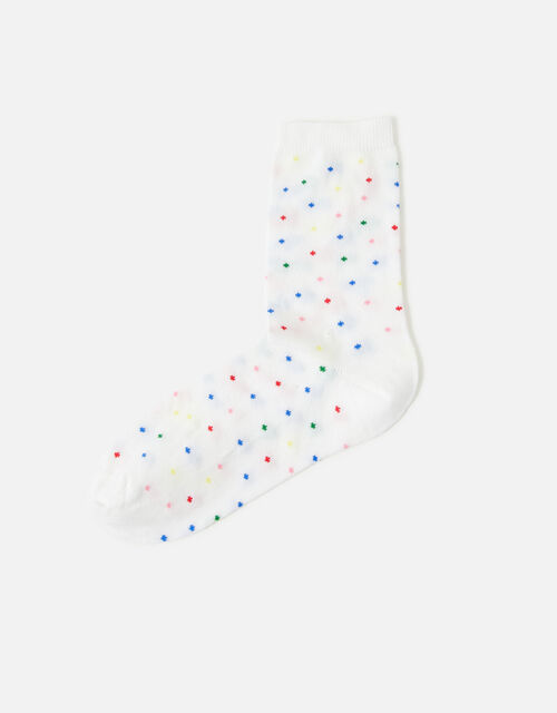 Rainbow Pinspot Socks, , large
