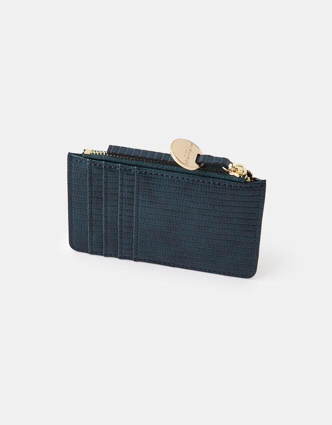 Shoreditch Card Holder with Charm, Teal (TEAL), large