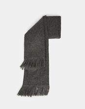 Holly Super-Soft Blanket Scarf, Grey, large