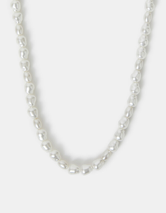 Pearl Beaded Necklace, , large