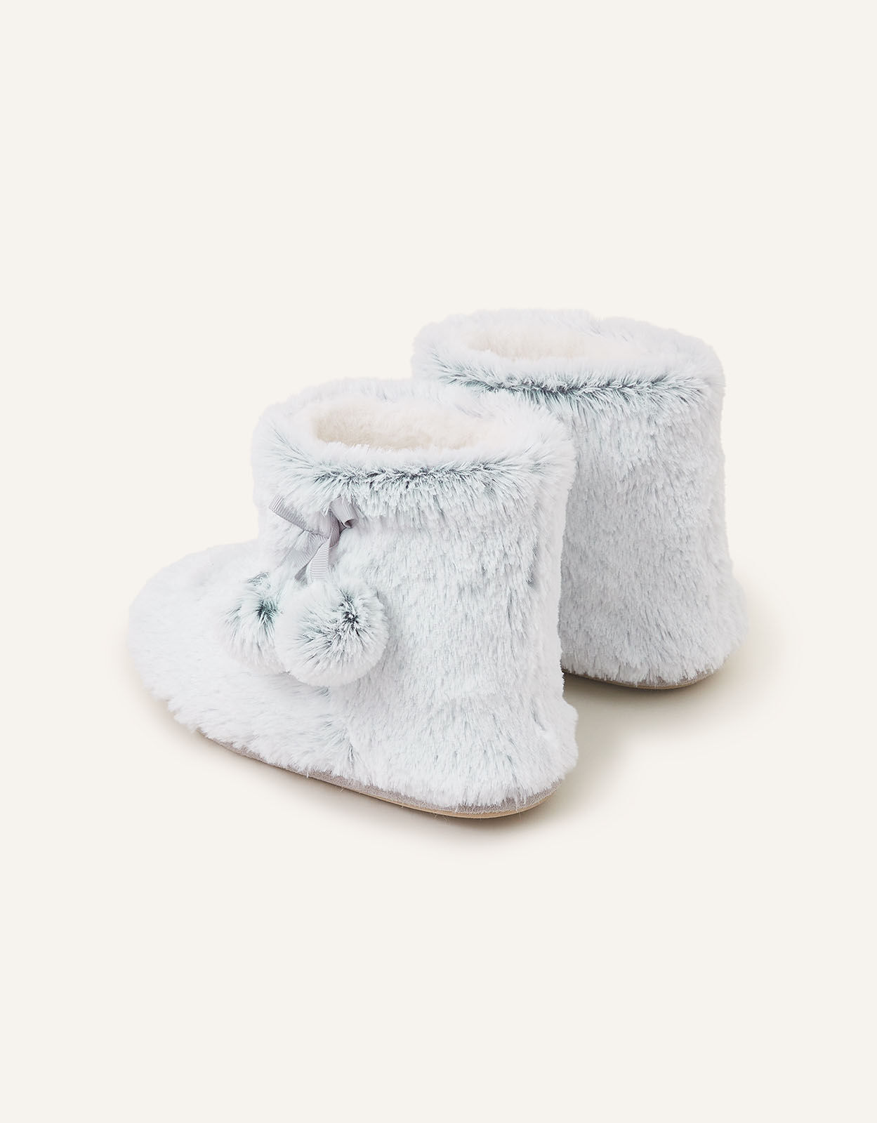 Super Soft Slipper Boots Grey