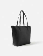 Maddox Tote Bag, Black (BLACK), large