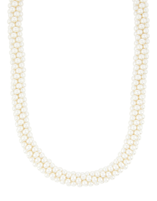 Pearl Bobble Necklace, , large