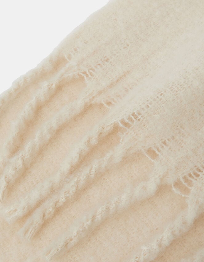Super Soft Plain Scarf, Natural (NATURAL), large