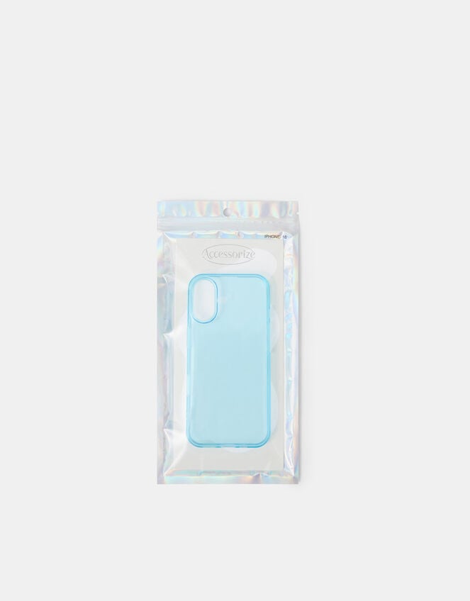 Plain iPhone 16 Phone Case, Blue (BLUE), large