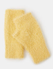 Fuzzy Fingerless Gloves, , large