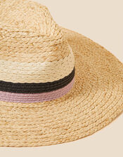 Colourblock Band Fedora , , large