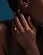 Sterling Silver Diamant&eacute; Adjustable Ring, , large