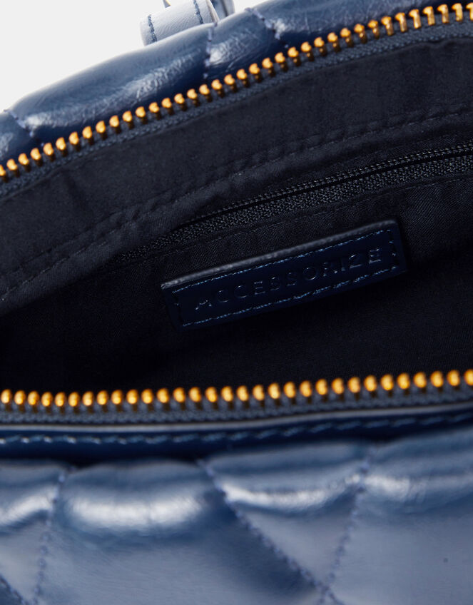 Chunky Quilted Crossbody Bag, , large