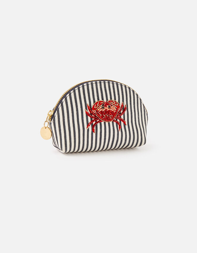 Embellished Crab Coin Purse, , large