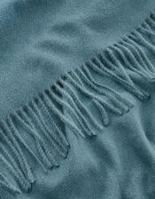 Holly Super-Soft Blanket Scarf, Blue (BLUE), large