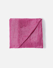 Glitter Occasion Scarf, Pink (FUCHSIA), large