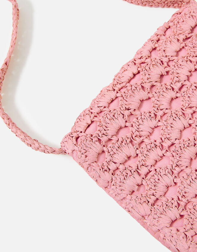 Rae Scallop Cross-Body Bag, Orange (CORAL), large