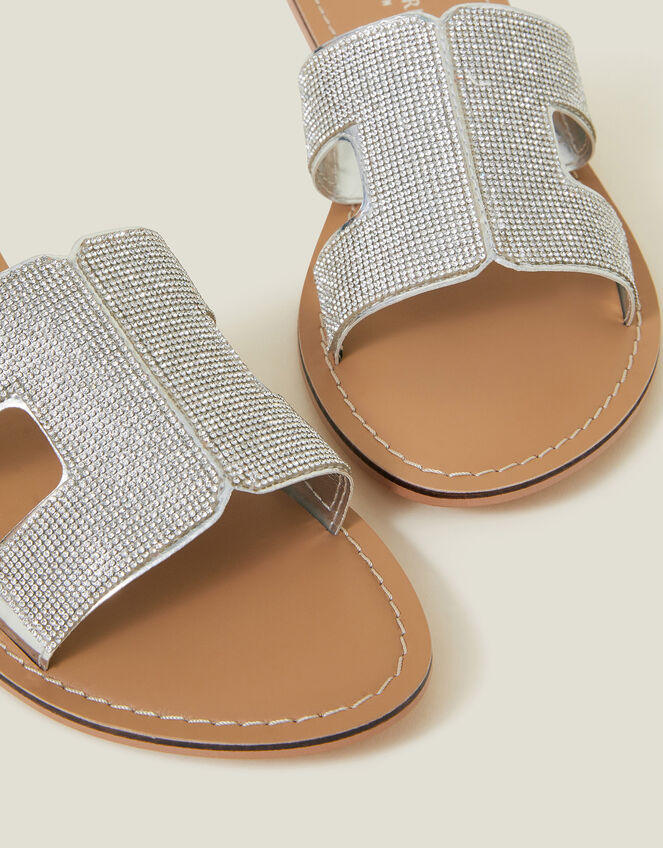 Sparkle Cut-Out Sliders, Silver (SILVER), large
