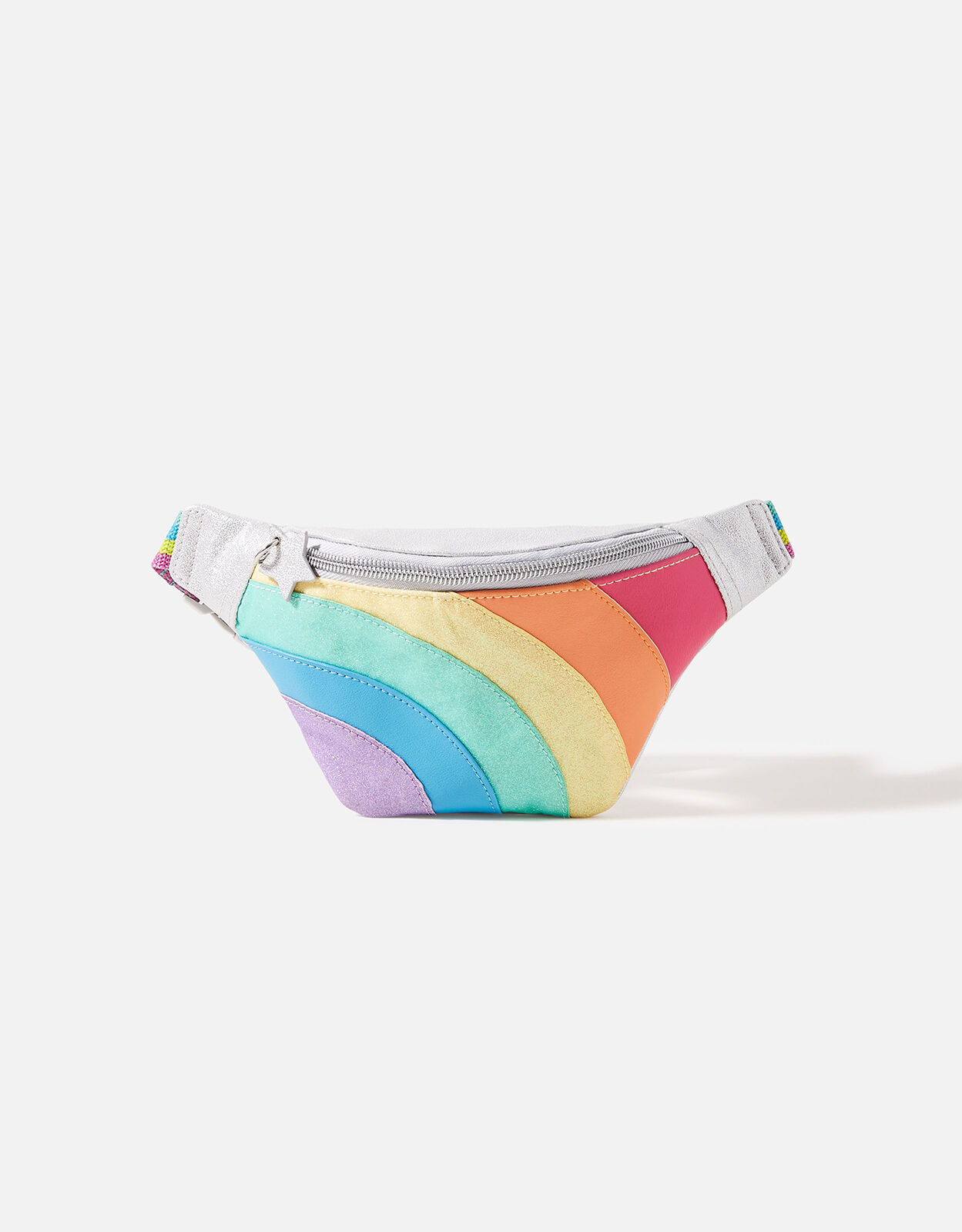 Girls Rainbow Stripe Bum Bag