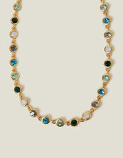 Eclectic Gem Collar Necklace, , large