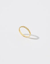 Gold Vermeil Curb Links Ring, Gold (GOLD), large