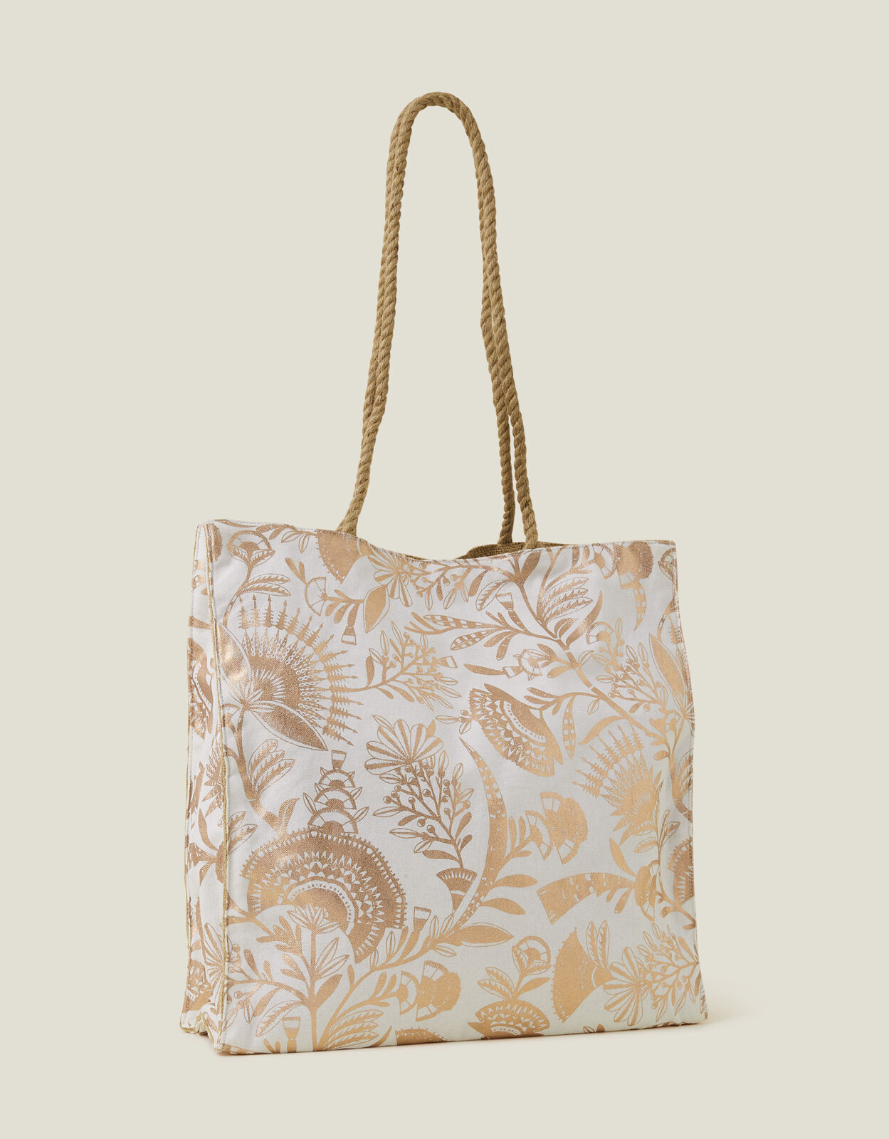 Metallic shopper bag 2025