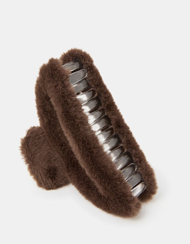 Fluffy Claw Clip, , large