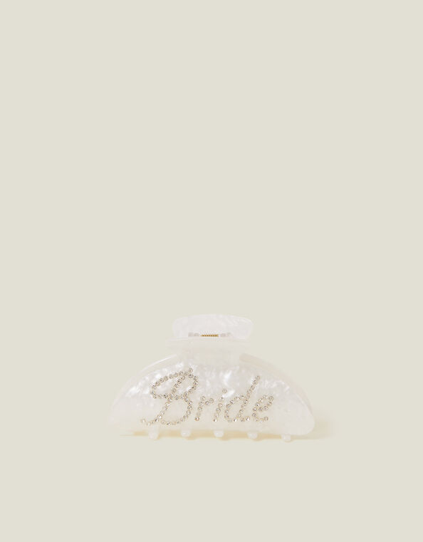 Bride Embellished Claw Clip, , large