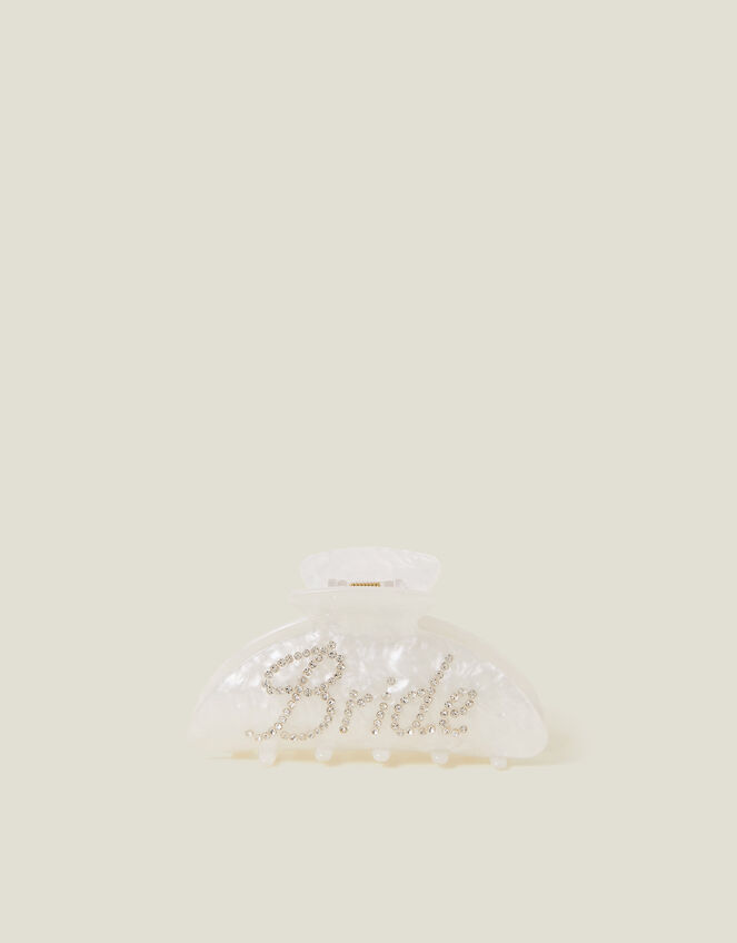 Bride Embellished Claw Clip, , large
