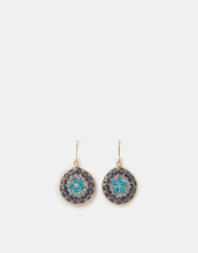 Aashiana Bead Round Drop Earrings, , large