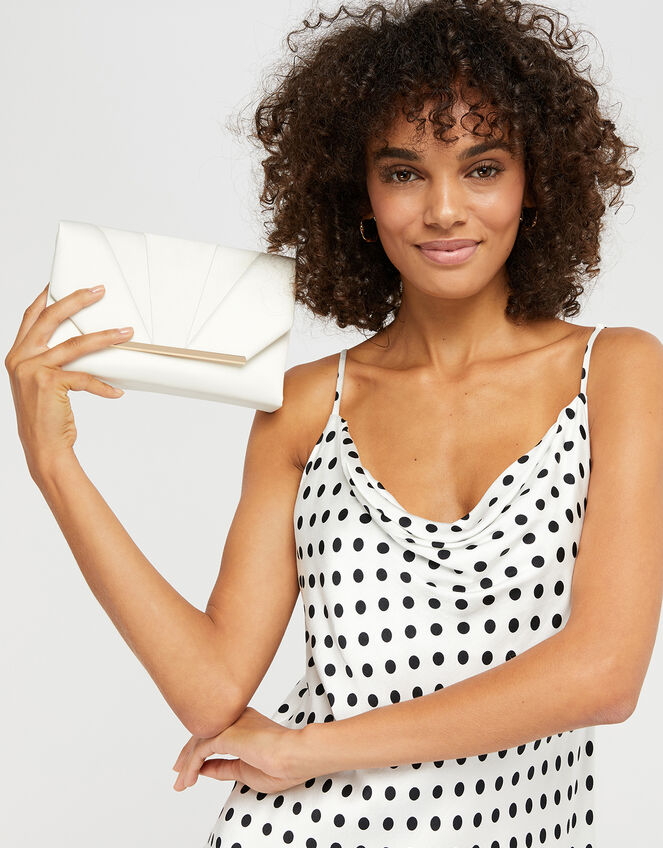 Metallic Leather Quilted Bag Clutch bags Accessorize Global