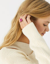 New Decadence Statement Cocktail Ring, Pink (PINK), large