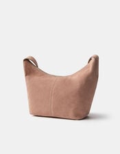 Suede Crossbody Bag, , large