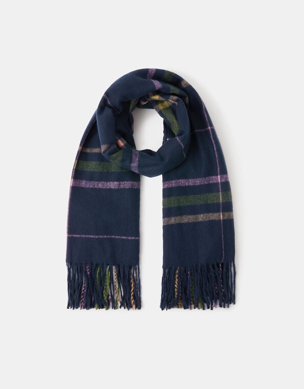 Check Blanket Scarf, , large