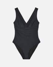 Lexi Mesh Shaping Swimsuit, Black (BLACK), large