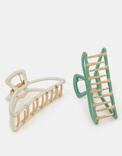 2-Pack Wrapped Claw Clips, , large