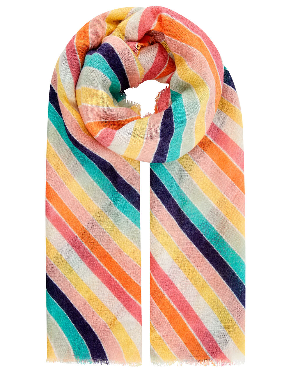 Rainbow Blanket Scarf Blanket scarves Accessorize UK