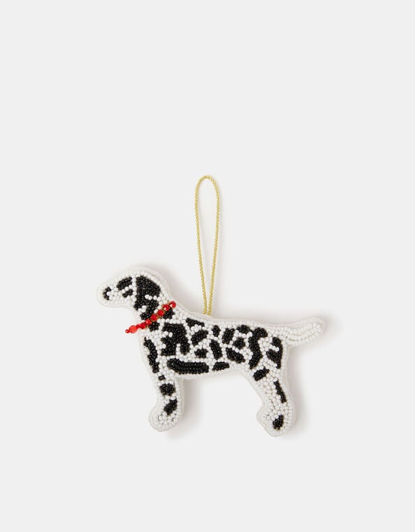 Beaded Dalmatian Christmas Tree Decoration, , large