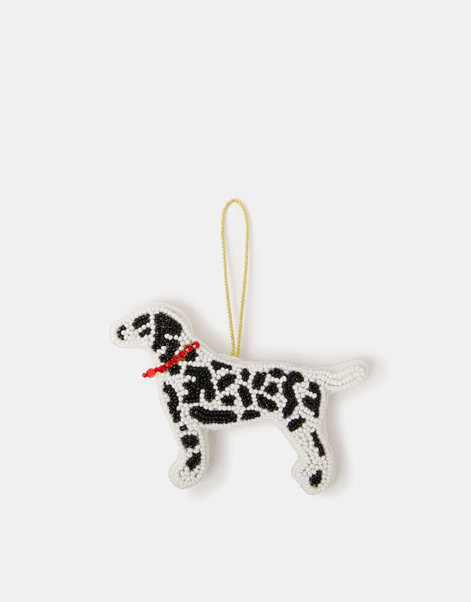 Beaded Dalmatian Christmas Tree Decoration, , large