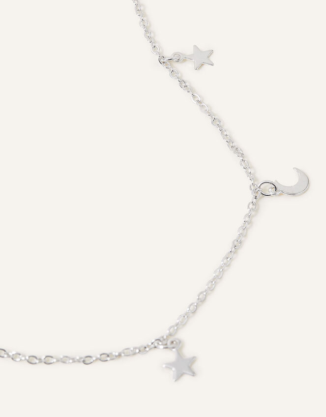 Star and Moon Station Necklace, , large