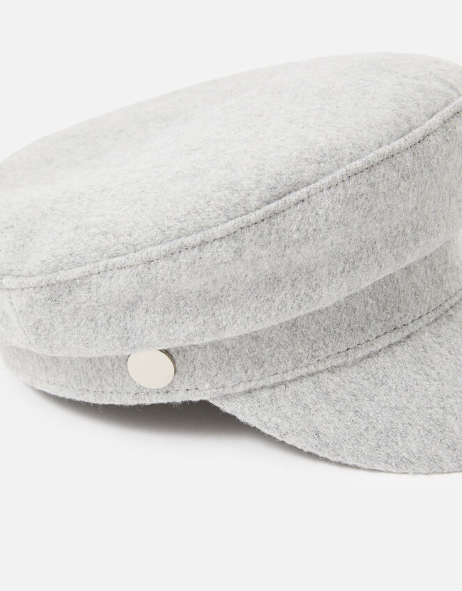 Baker Boy Hat , Grey (LIGHT GREY), large