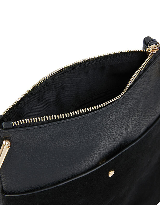 Alessi Leather Messenger Bag, , large