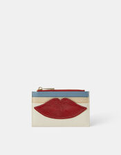 Lips Colourblock Card Holder, , large